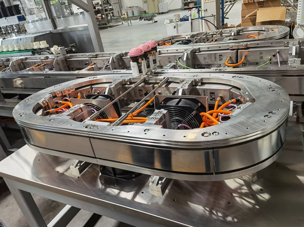 磁悬浮环形线应用于包装运输线_环形线_创工品